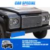 Для Land Rover Defender 90 110 130 2004-2019 Центральная решетка Защитная сетка фар Автомобильная защитная крышка фар Автоаксессуары