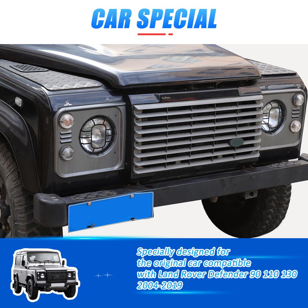 BJL1 Для Land Rover Defender 90 110 130 2004-2019 Центральная решетка Защитная сетка для фар Автомобильная защитная крышка фар Автоаксессуары