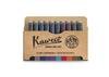 Kaweco Чернила для перьевой ручки 10 со стандартными короткими картриджами для перьевых ручек Набор картриджей с чернилами для перьевых ручек Набор чернил Картриджи, 10 штук, Цвета,