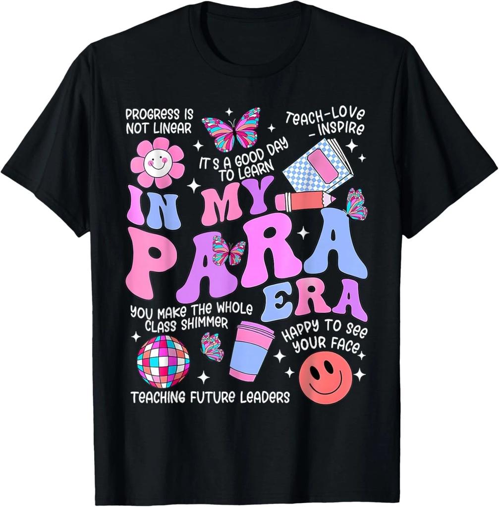 in My para Era Paraprofessional Paraeducator Back to School Gift Unisex T-Shirt