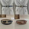 Solid Trendy Color Leather Waist Accessory For Women Casual Looks Gift Fashion