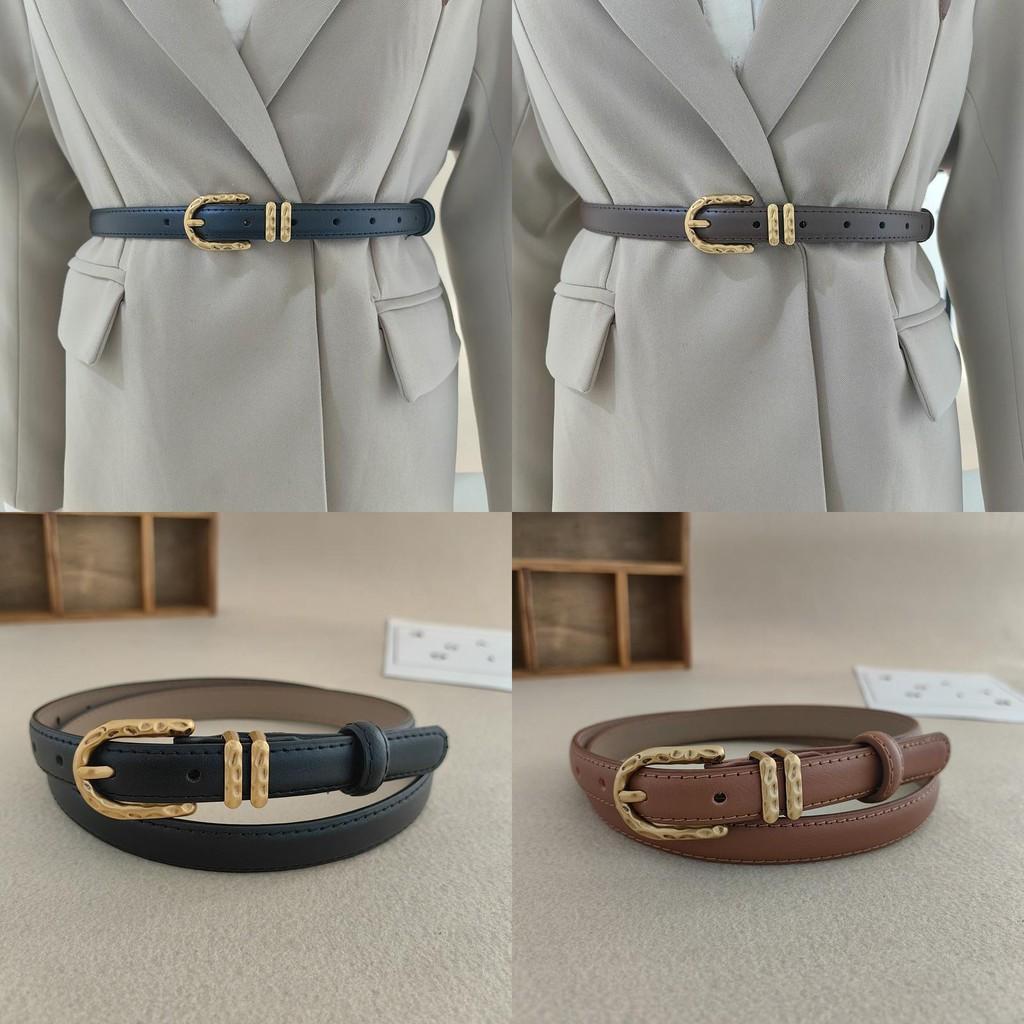 Solid Trendy Color Leather Waist Accessory For Women Casual Looks Gift Fashion
