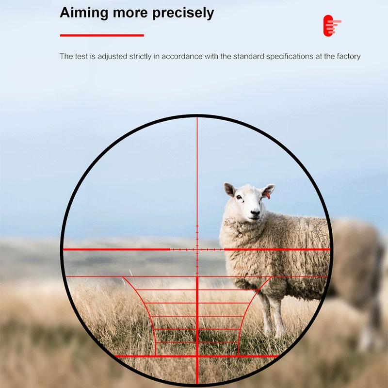 VOMZ 3-9x32 EG Hunting Scope Red/Green Dot Illuminated Sight Tactical Scope with 22mm for Hunting