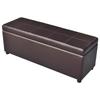 VidaXL Long Storage Bench Wood Brown 241064