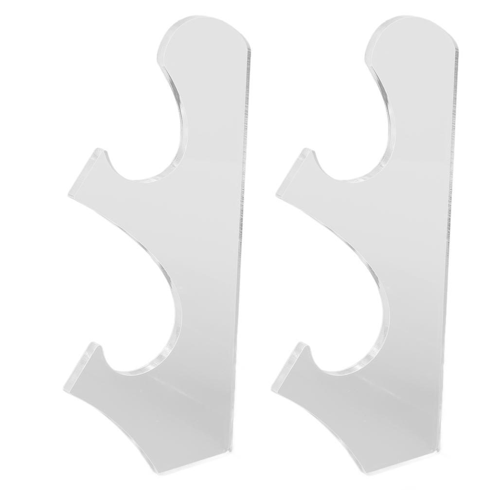 1 пара/набор многослойных винтажных подставок для мечей, стойка для меча из акрила, устойчивая к поломкам, прозрачная