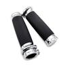 Retro Motorcycle Handlebar Grips Aluminum Alloy Hand Grips Lightweight for XL883 1200 Enhances Your Bike Vintage Charms