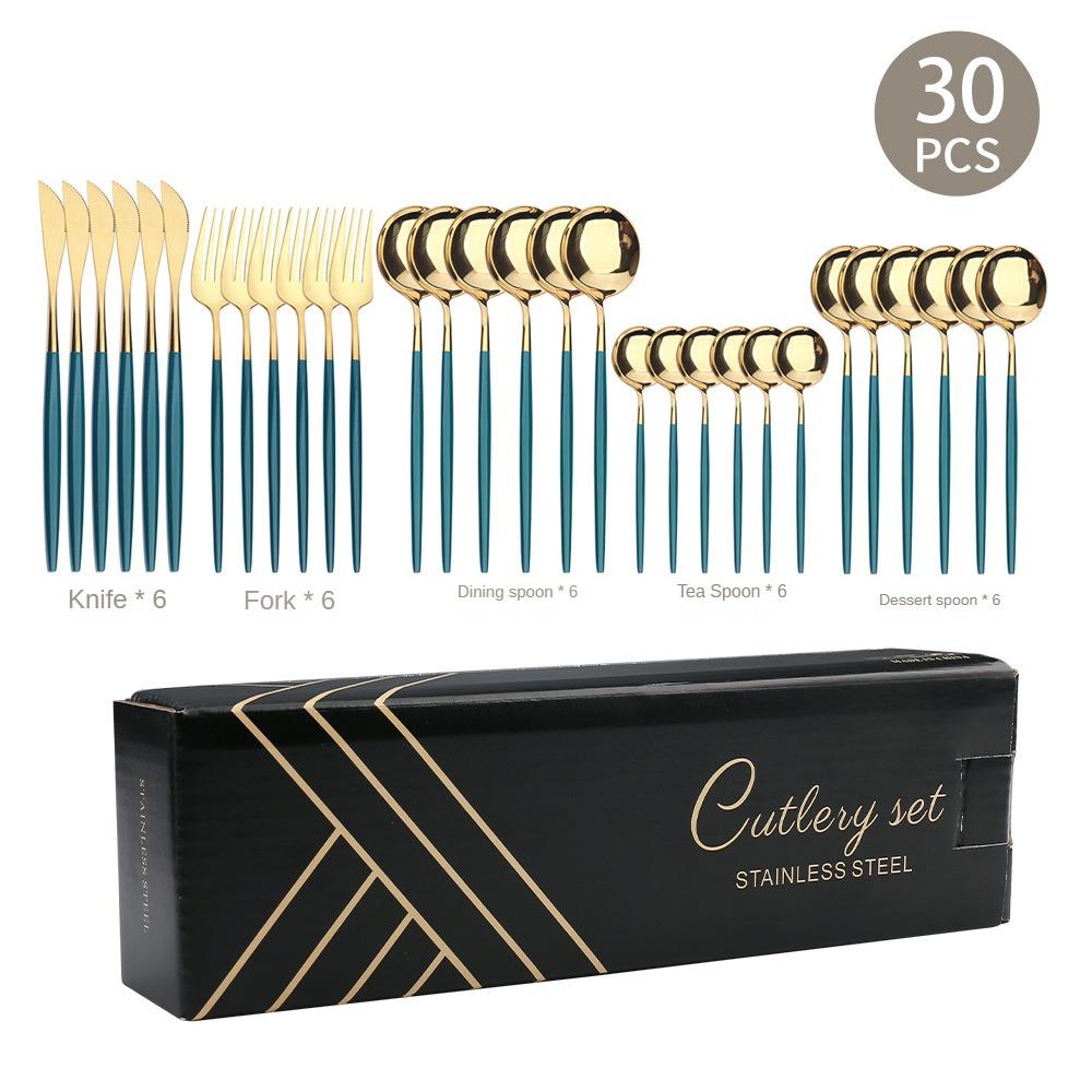 HANYANG 410 Посуда из нержавеющей стали. Товары для семейного отеля. Набор ножей, вилок и ложек для стейка. Посуда в западном стиле.