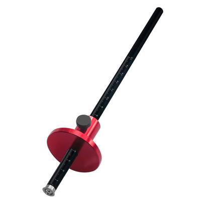 Европейский стиль колесный разметочный калибр алюминиевый сплав разметочный инструмент деревообрабатывающий врезной параллельный разметочный инструмент