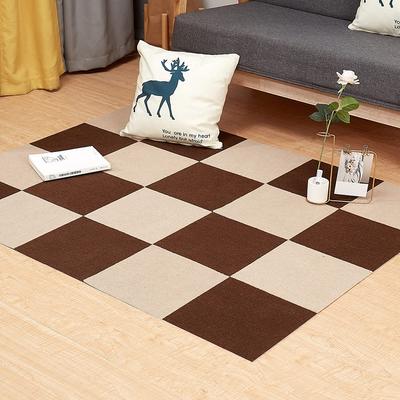 Набор ковров для плитки YOXU Joint Tile Carpet из 40 ковриков Hand Easy to Rug, 3030 см, штук, нескользящие, противоскользящие, звукоизоляционные, можно стирать в стиральной машине, устанавливать, домашние животные,