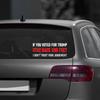 Anti Trump Usa Us Presidential Election Styling Car Decals Auto Window Body Laptop Wall Water-Repellent Pvc Decals Auto Accessories