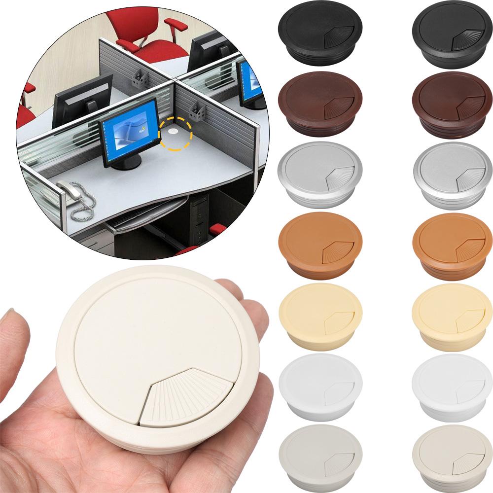 Office Thread Organizer Computer Wire Storage Rack Cable Hole Cover Table Grommet Line Hole Cover