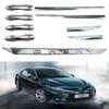 Накладка ручки зеркала заднего вида и накладка кромки двери для Toyota Camry 17-21