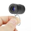 2.5x17.5mm Mini Telescope Pocket Monocular HD Lens with Knuckle Finger Ring