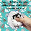 Handmade Penguin Stress Relief Toy – Ultrasoft Silicone Squishy Fidget Toy for Kids and Adults Gifts