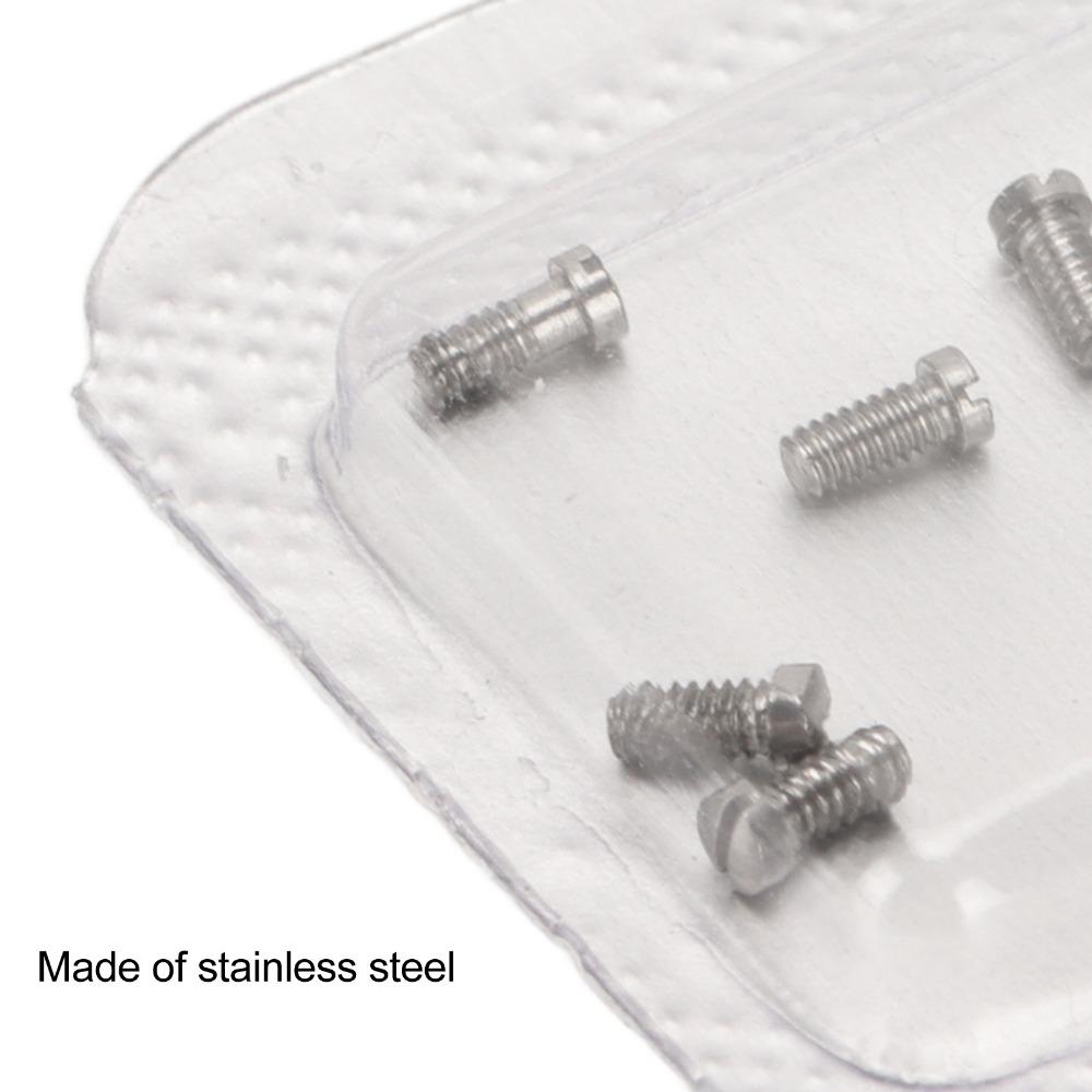 8 шт. Микровинты для ремонта часов 1 X 1,4 X 3,2 мм Запасные части для ремонта часов Ремонт ювелирных изделий