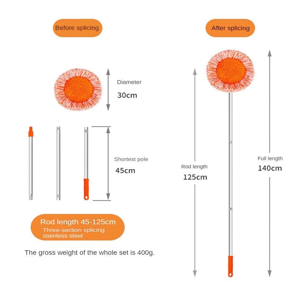 1 шт. с удлинителем для швабры, набор для уборки на высоте, швабра для мытья стен и потолка
