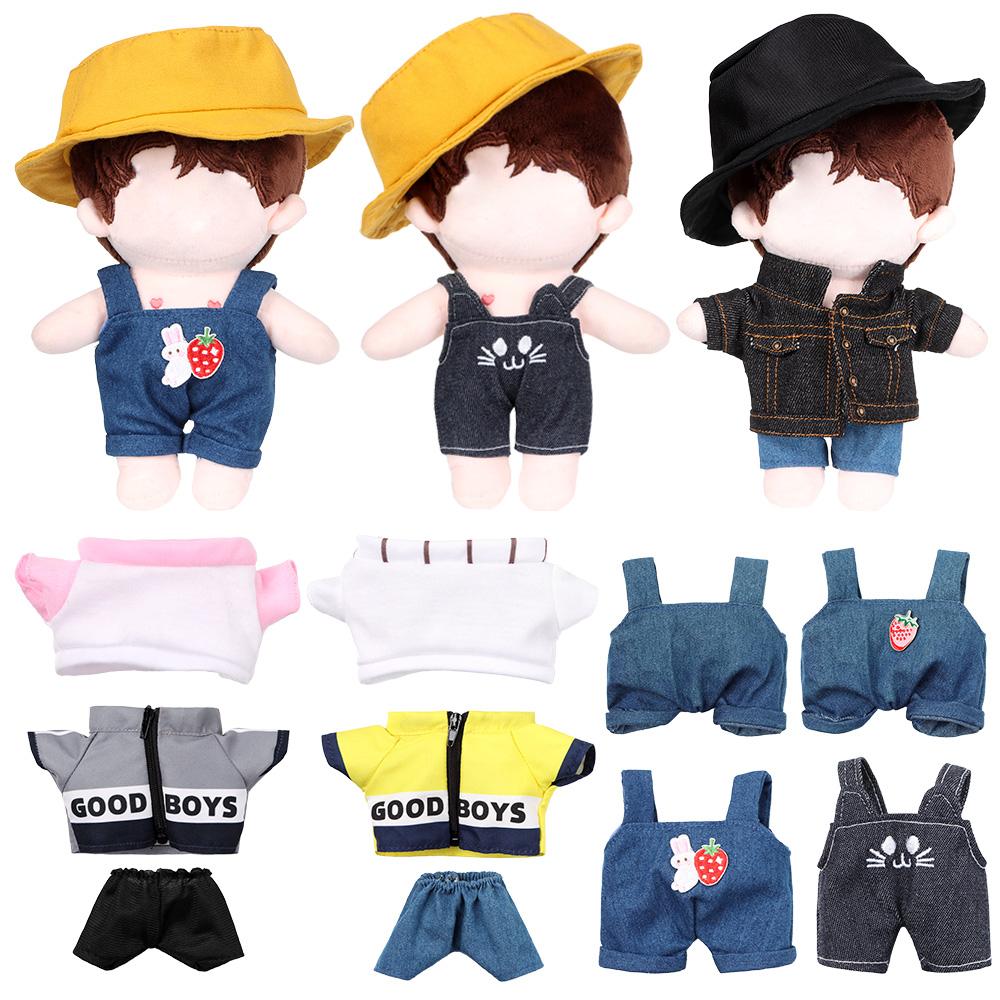 Outfits Doll Accessories Winter Top Coats Handmade Jacket Pants For 15~20cm Doll Doll Clothes
