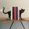 Стильная книжная полка с кошачьей тематикой Декорация Ручная работа Книжный стеллаж и полка для демонстрации в форме кошки Изысканное декоративное украшение