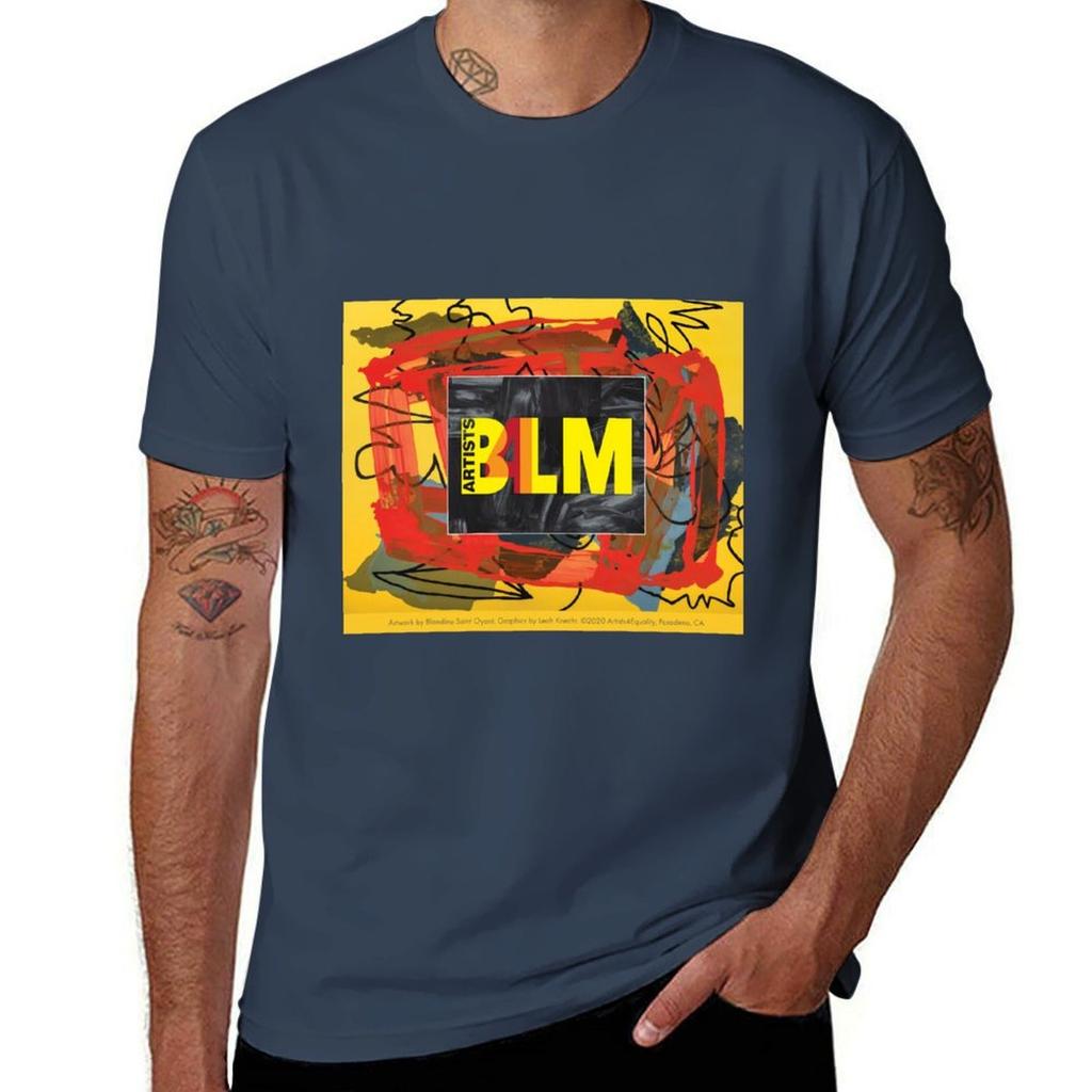 Artists 4 Blm Abstract Art Tshirt Sweat Absorbing Sports Tee Shirt Tshirt