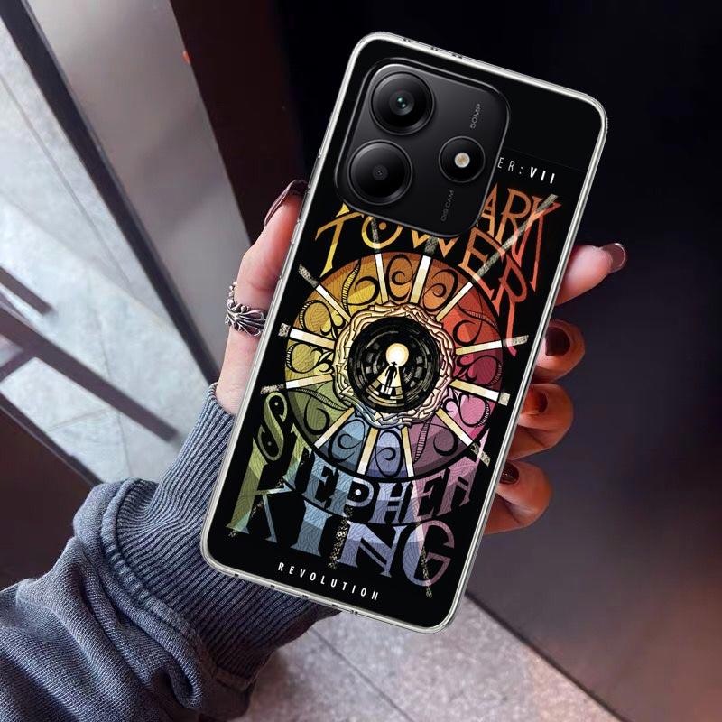 Stephen King The Dark Tower Phone Case For Xiaomi Redmi Note 10 11 12 13 14 15 Pro Plus 11S 12S 14S 11T 11E 10S Soft TPU Back Co
