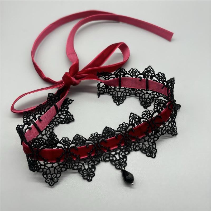 Сексуальная кружевная лямка, Аксессуары для шеи, Хэллоуинские аксессуары, Аксессуары для макияжа на шею, Цепочка на ключицы для легкой роскоши
