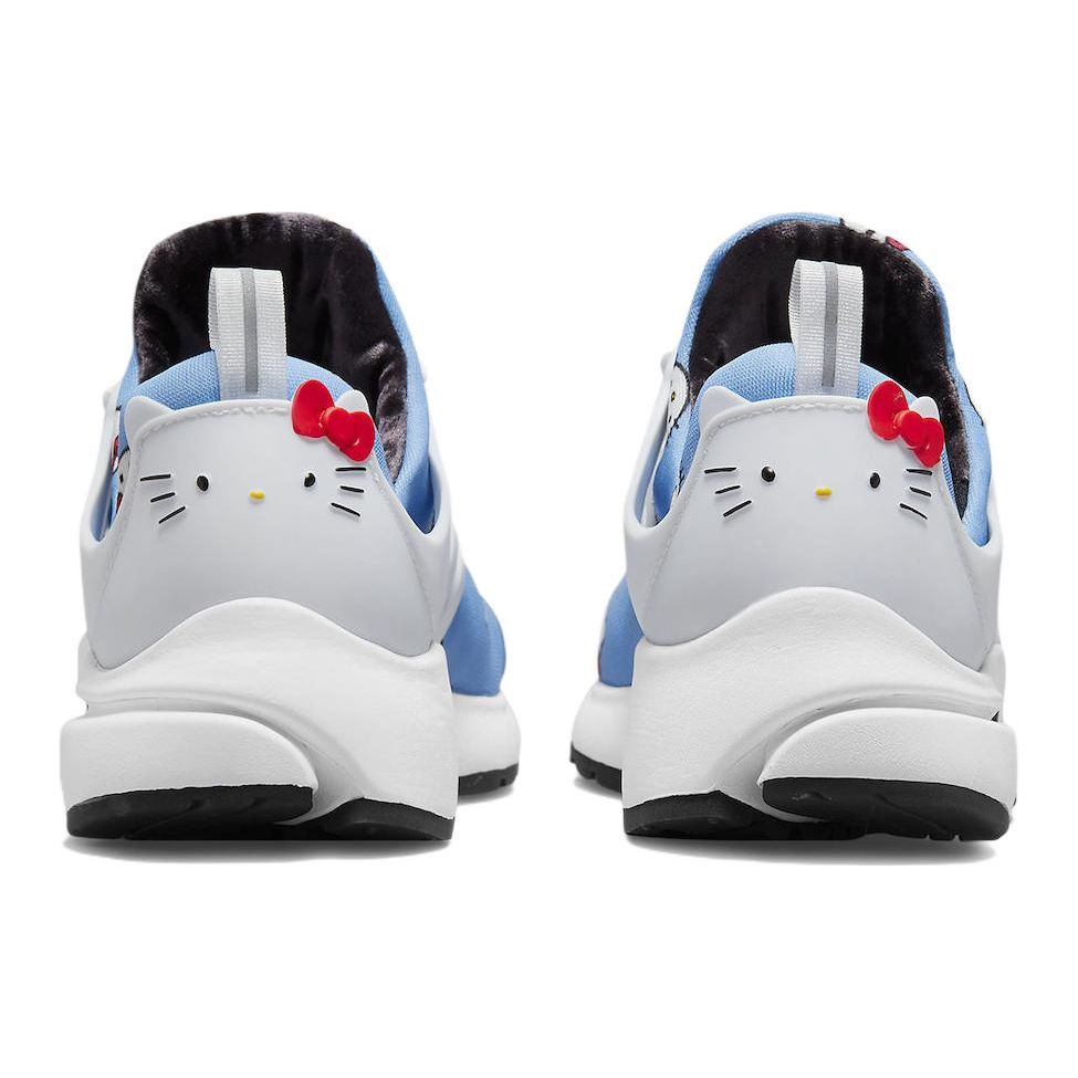 Hello Kitty x Nike Air Presto University Blue Унисекс Кроссовки Черные Белые Светло-Малиновые DV3770-400