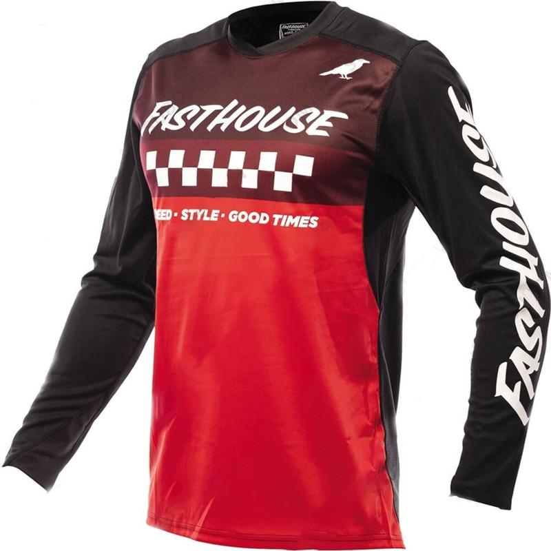 Mens Long Sleeve Cycling Jersey Moisture Wicking Quick Dry Bike Shirt Outdoor Road Riding