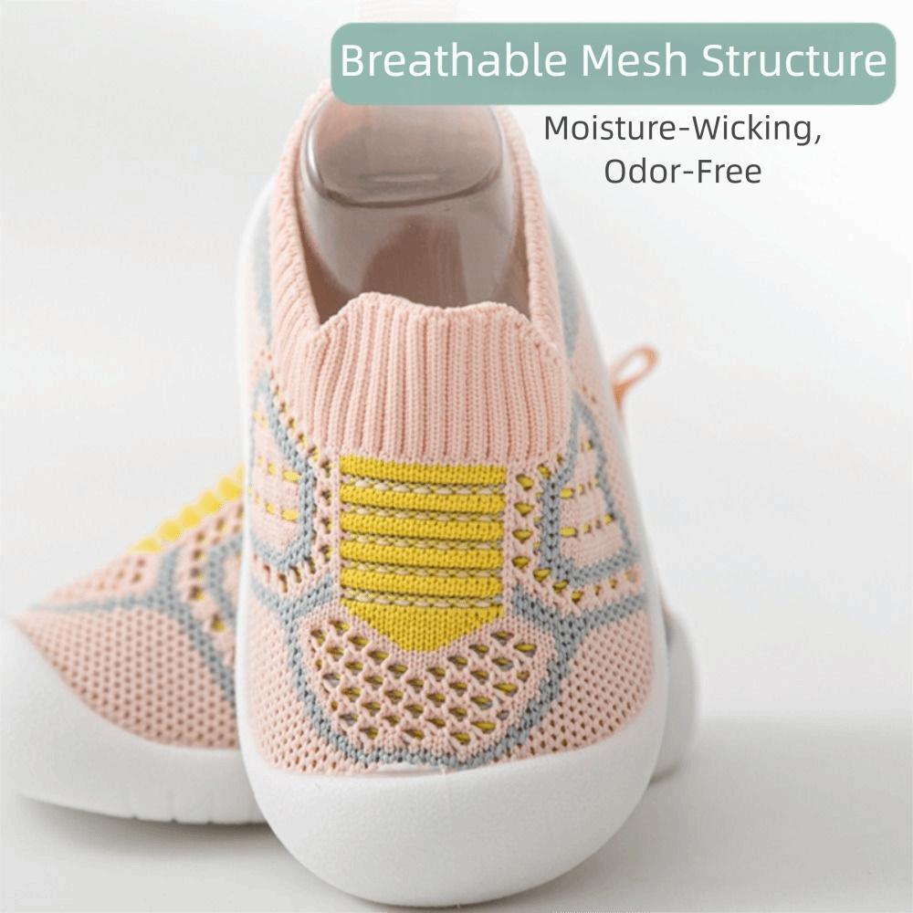 Mesh Design Breathable Mesh Baby Shoes Anti-slip Bottom Non-slip Baby Shoes Newborn