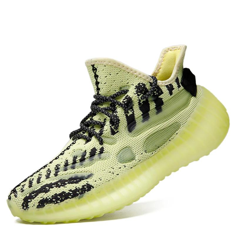 New Sneakers Men Shoes Mesh Breathable Male Trainers Street Trend Platform Walking Shoes For Men Light Sports Running Shoes