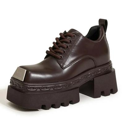 Мода 8,5 см Микрофибра Кожа Весна Круглый Носок Осень Мотоциклетные Сапоги Женские Ботильоны Женская Обувь Новая Мода Сапожки-трубы Мокасины