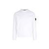 STONE ISLAND Мужской свитшот с круглым вырезом и логотипом однотонный Ss23 белый 781566360-V0001