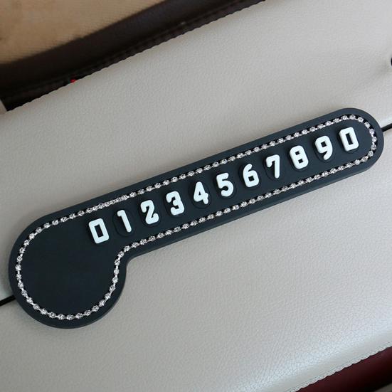 Временный знак парковки, практичный, термостойкий, бесплатная комбинация, автомобильный номер телефона, автозапчасти