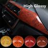 1M Film Wrap Interior Trim Car-Styling Wood Grain Car Vinyl Sticker High Glossy Auto Decal