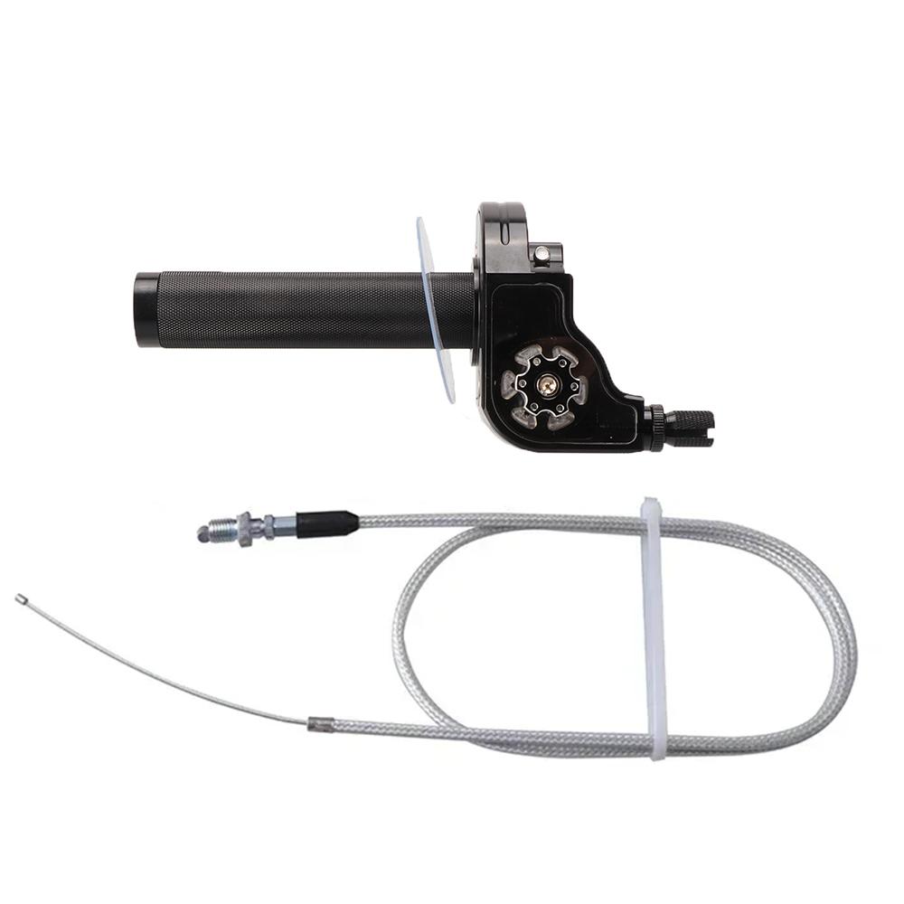 7/8'' 22 мм ЧПУ Алюминиевая Ручка Газа Мотоцикла Руль Ручка Газа Поворотная Для Питбайка Грязевого Байка Мотокросса Квадроцикла Внедорожника