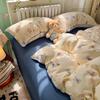 Shell Edge, Pure Cotton Quilt Cover, Bed Sheet, College Student Dormitory