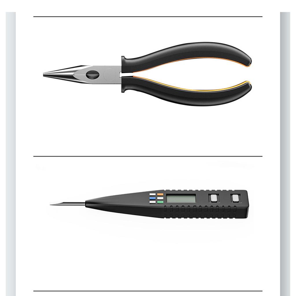 Набор ручных инструментов для бытового ремонта, электрика, плотника, многофункциональный набор электрических отверток
