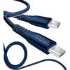 13 цветов 4 длины PD быстрый 15 Вт 60 Вт 100 Вт 100% силикон Сверхпрочный USB-A Type-C на Type-C [официальный представитель inklink в Японии] Зарядный кабель для iPhone