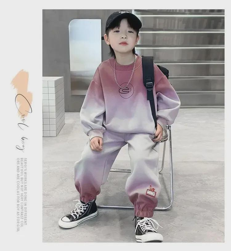 2024 Новый осенний свитер для мальчиков Щенячий патруль: Модная детская спортивная одежда на весну и осень.