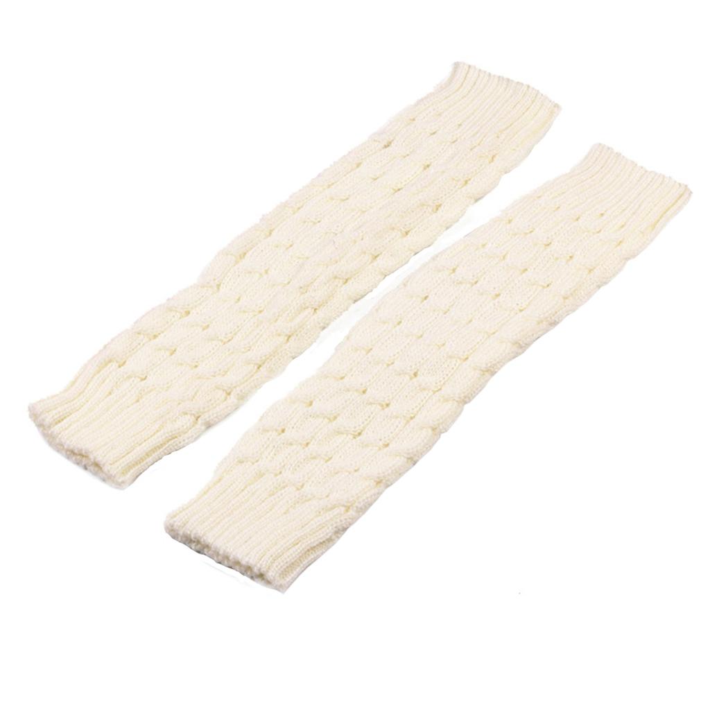 Women Leg Warmers Crochet Cable Knit Winter Leg Warmers Boot Cuffs Toppers Socks