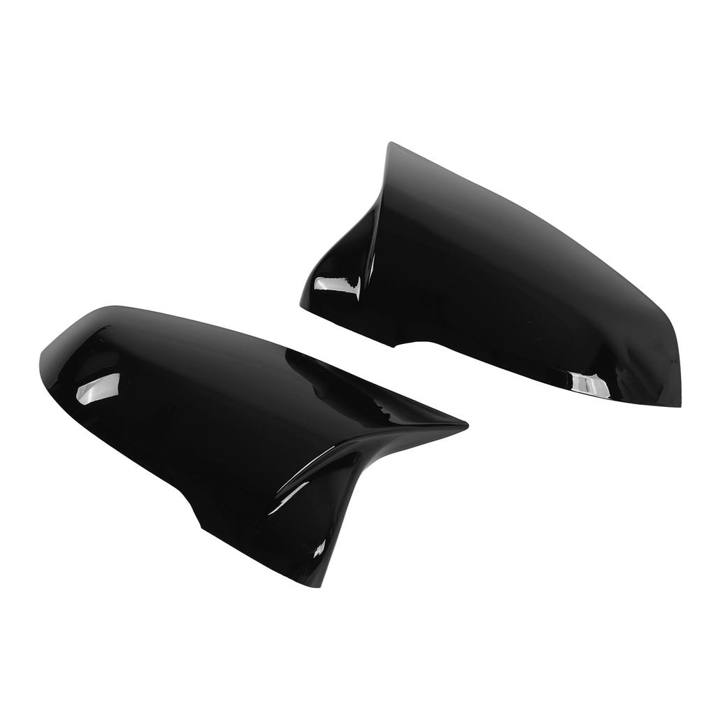 Rear View Mirror Covers 51167386568 Gloss Black Left Right Replacement for 120i Sport Line Sedan 4 Door 2019