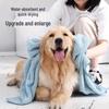 Pet Absorbent Towel Set: Cat Bathrobe, Super Absorbent Dog Wipe, Quick-Dry Dog Bath Towel