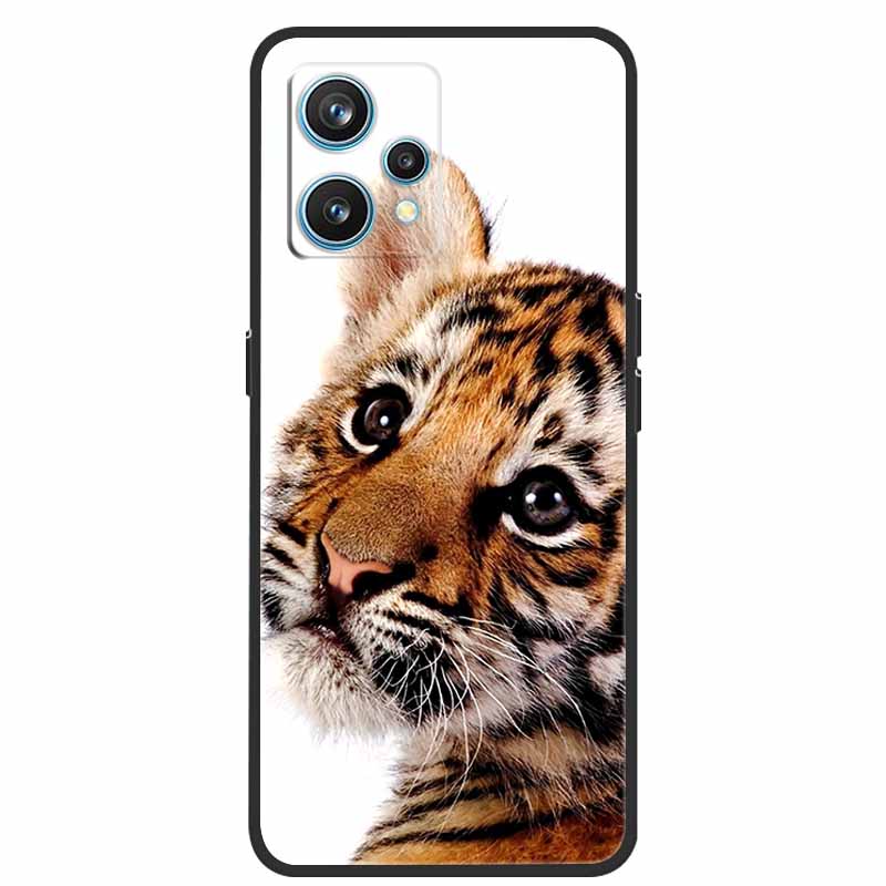 Чехол для Realme 9 RMX3521 Ударопрочный Мягкий силикон ТПУ Задняя крышка Для телефона Realme9 4G Чехлы Realme 9 6,4 дюйма Милый мультяшный чехол-сумка