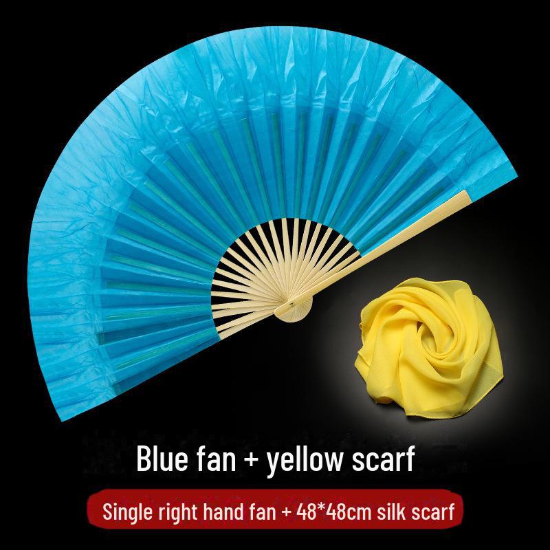 Реквизит из носовых платков для китайских танцоров 7 и 8 уровня: Цветочный барабан Аньхой и веер-фонарь Юньнань