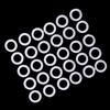 Plastic DIY Crochet Ring Circle Hook Tool for Handbag Car Seat 12.7mm 30pcs