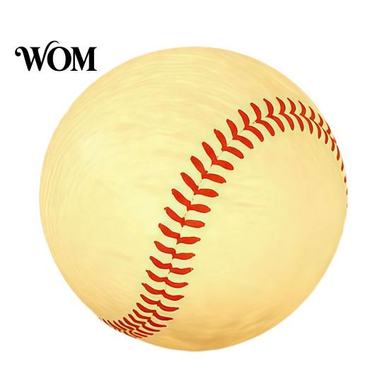 Decorative Night Lamps Realistic Baseball Light, Desk Decor Lamp, Portable Ambient LED Bedside Lighting Ornament for Bedroom Office, Creative