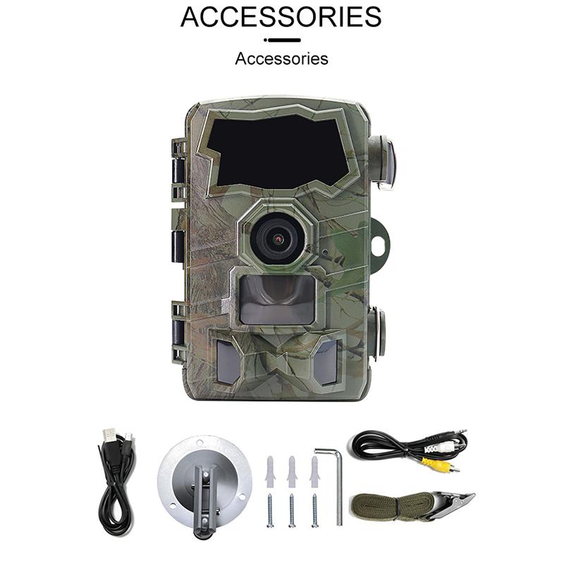 4k охотничья камера на дикую природу, Wi-Fi, дистанционное управление, Bluetooth, след, камера, 0,2 с, быстрые триггеры, ночное видение, уличный монитор безопасности