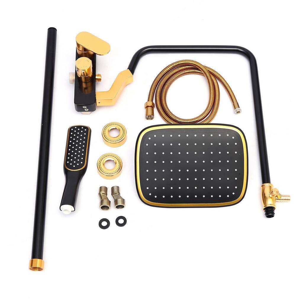 3-режимный домашний регулируемый тропический душ для ванной комнаты с монтажным комплектом для душевого шланга Новый набор душевого смесителя