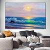 Tropical Paradise Island Beach Oil Canvas Painting Landscape Posters and Prints Wall Art Picture Living Room Home Decor No Frame