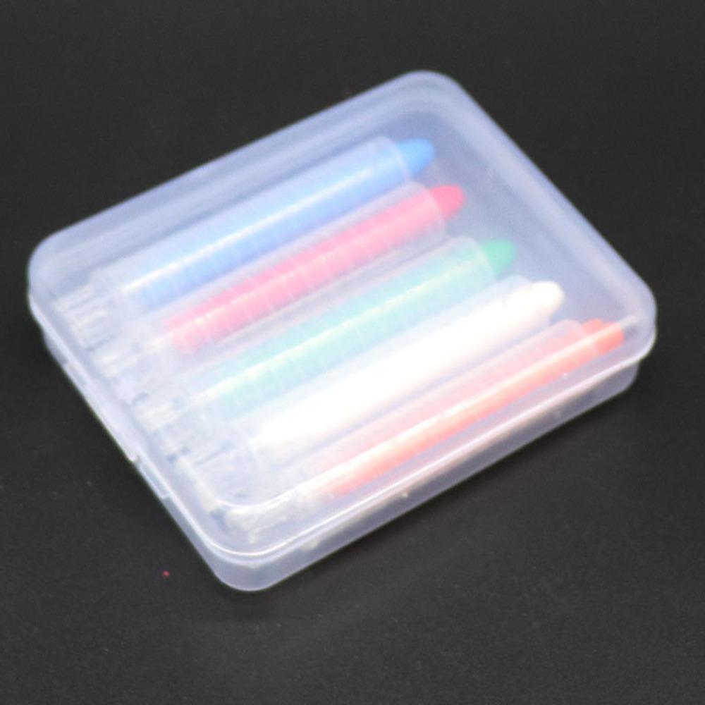 Water Soluble Drawing Crayons 6/12 Colors Washable Chalk Dustless Chalk Teaching Drawing