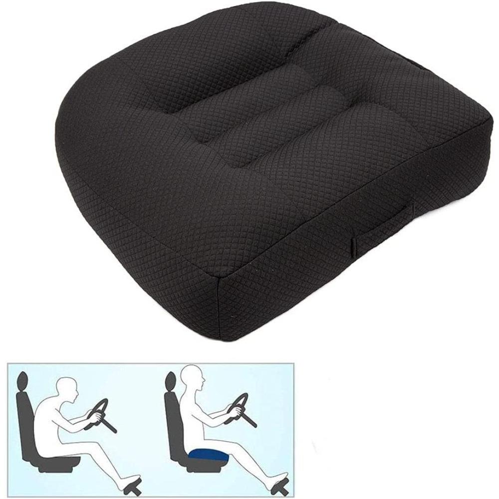 Car Booster Seat Cushion Raise The Height for Short People Driving Hip (Tailbone) and Lower Fatigue Relief Suitable